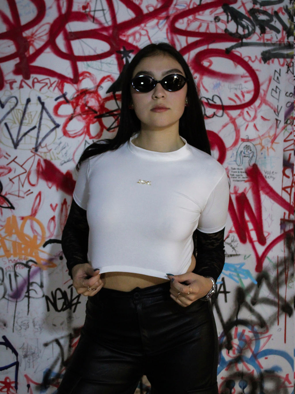 Mazzy Lace Layer Top