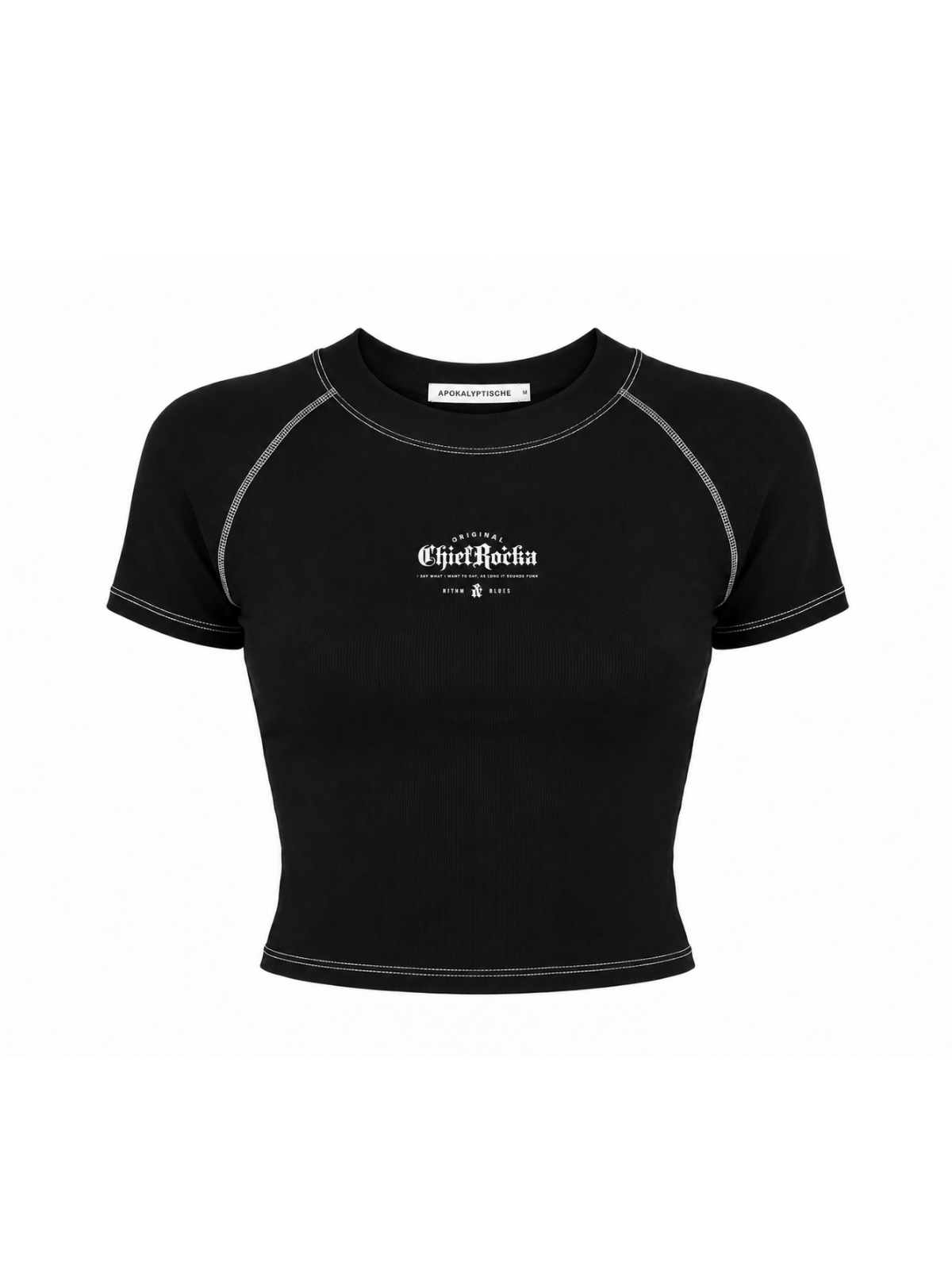 Regina Contrast Rib Tee