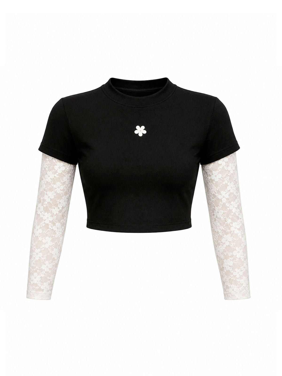 Mazzy Lace Layer Top